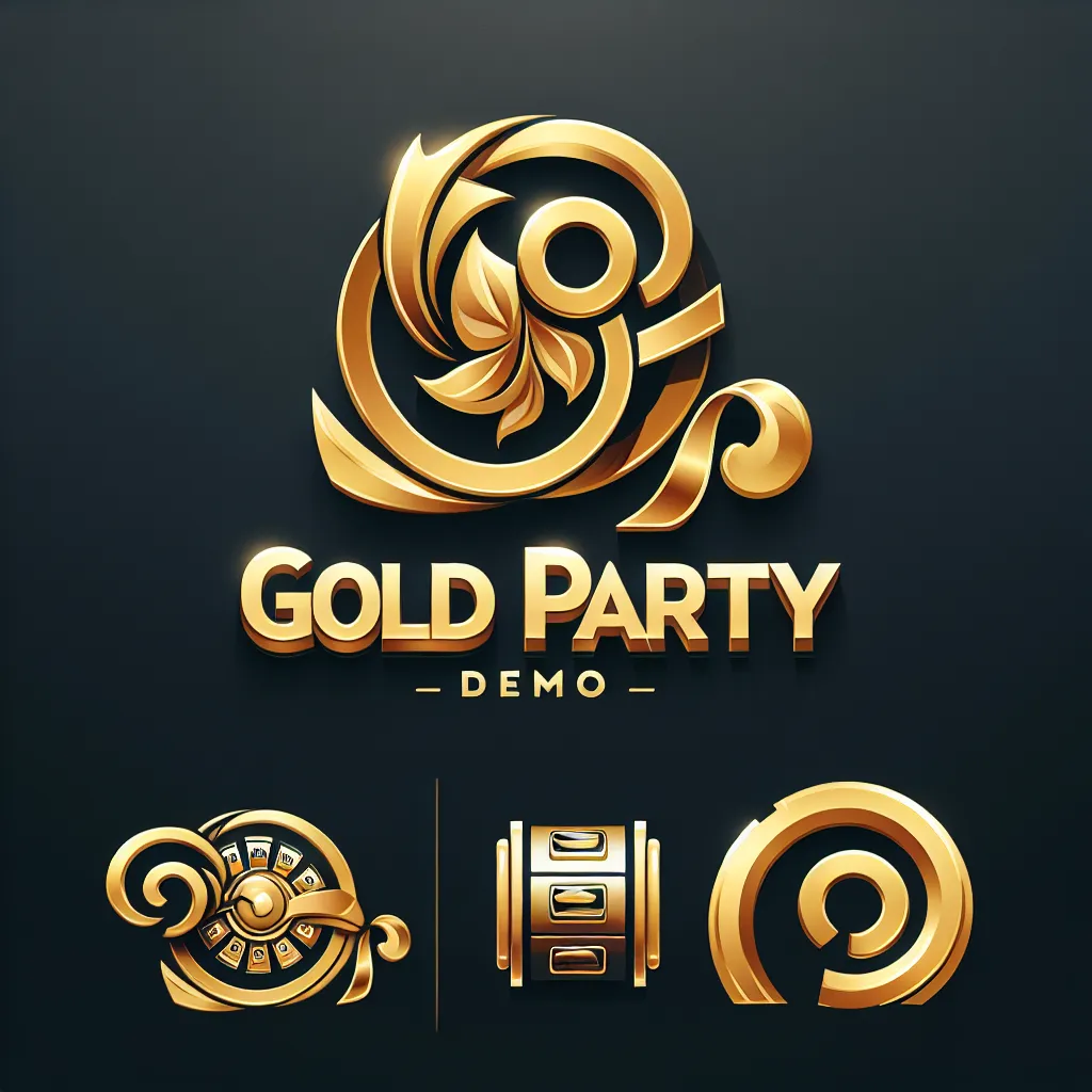 Gold Party Demo Logo